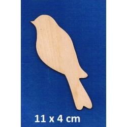 SKLEJKA #3mm Ptaszek 11x4cm / nr I / 0110